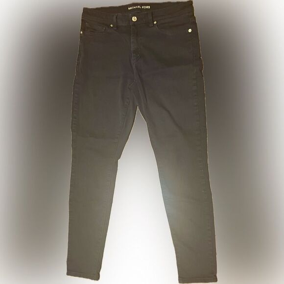 Michael Kors women’s black “izzy skinny” jeans. Size 8 - Picture 2 of 8